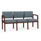 Lesro 3 Seat Tandem Seating W/ No Center Arms, 65 in W 26 in L 31.5 in H, Lenox Series LW3101 - alternate 1